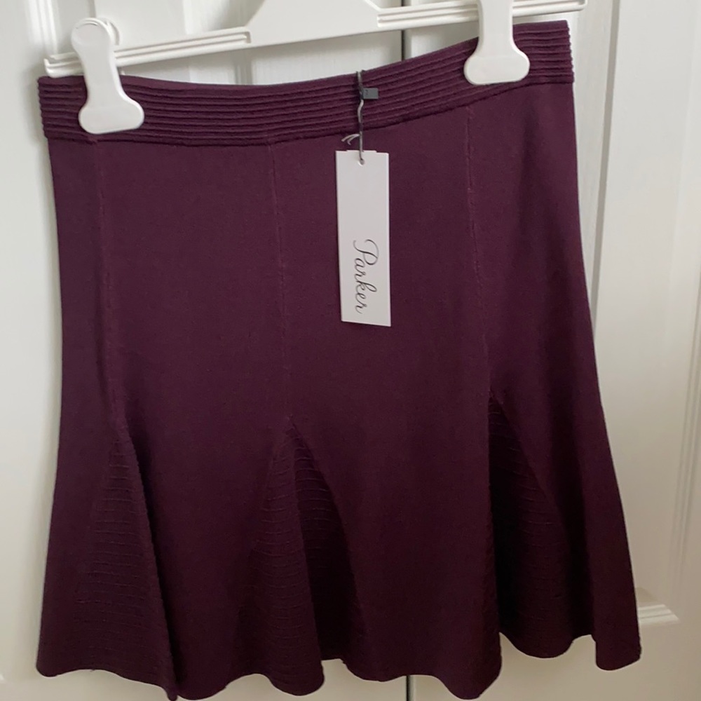 Size large Parker flounce skirt. With tags